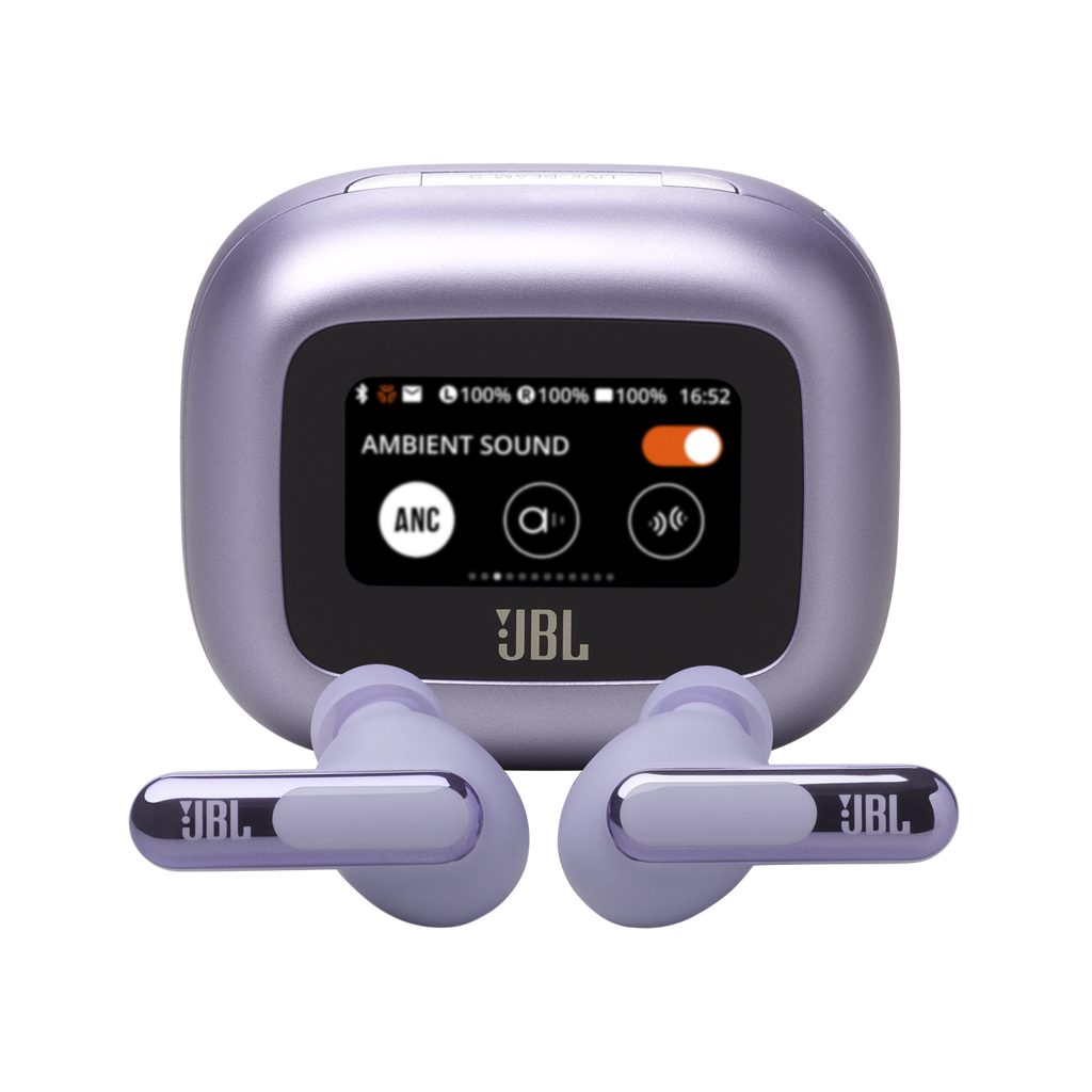 JBL Live Beam 3 - True Wireless Noise-Cancelling Closed-Stick Earbuds
