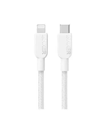 Anker 542 USB-C to Lightning Cable (Bio-Based 3ft)  - White