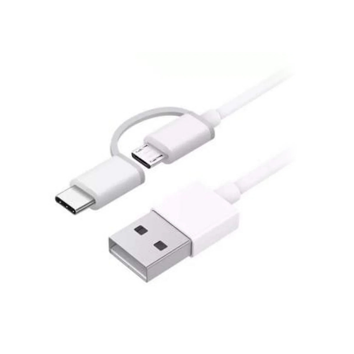 Mi 2-in-1 USB Cable (Micro USB to Type-C) 100cm