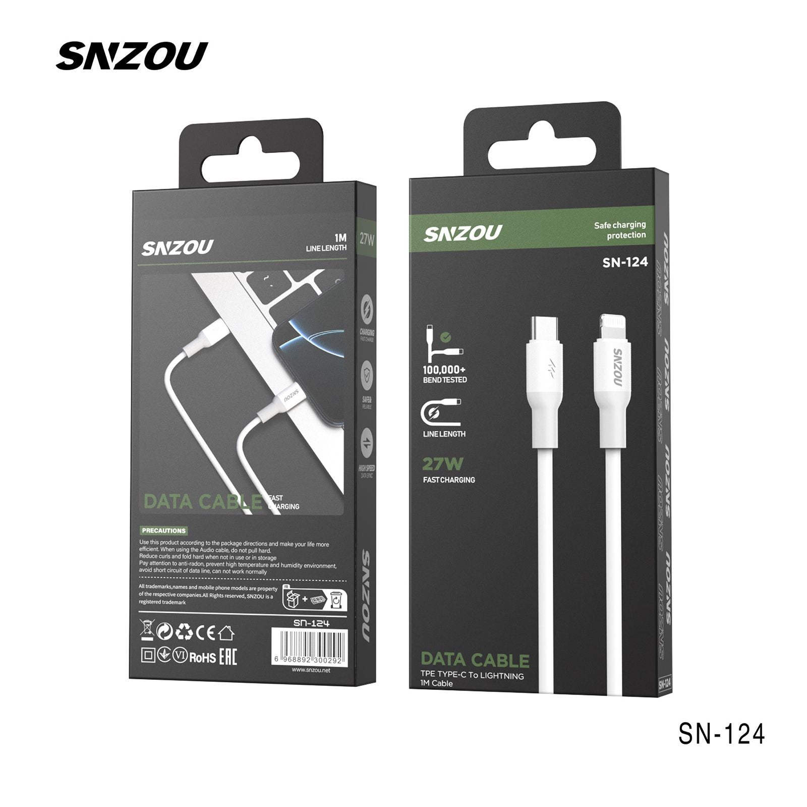 SNZOU STARLINE TYPE-C TO LIGHTNING SN-124