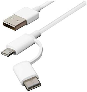 Mi 2-in-1 USB Cable (Micro USB to Type-C) 100cm