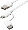 Mi 2-in-1 USB Cable (Micro USB to Type-C) 100cm