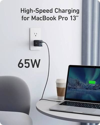 Anker PowerPort III 3-Port 65W 2B
