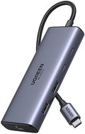 HUB Ugreen CM380 2xUSB C- HDMI/2xUSB 3.0/SD TF/USB C PD- pray