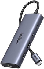 HUB Ugreen CM380 2xUSB C- HDMI/2xUSB 3.0/SD TF/USB C PD- pray