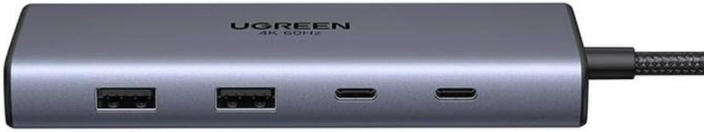 HUB Ugreen CM380 2xUSB C- HDMI/2xUSB 3.0/SD TF/USB C PD- pray