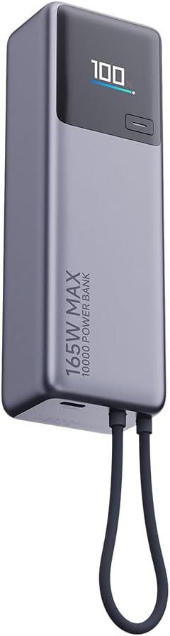 Xiaomi 165 W Power Bank 10000mAh (Integrated Cable) GL