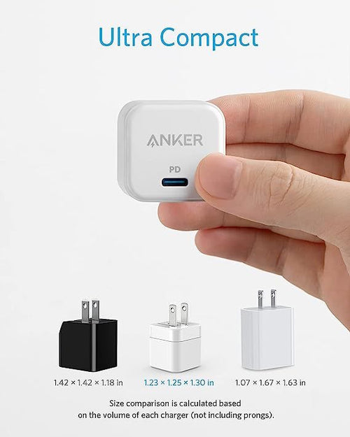 Anker PowerPort III 20W Cube - White
