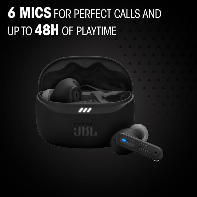 JBL Tune Beam 2 Wireless Bluetooth Earbuds, Noise Reduction