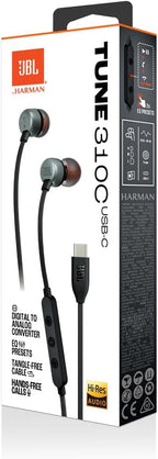 JBL TUNE 310C USB-C Wired Hi-Res In-Ear Headphones