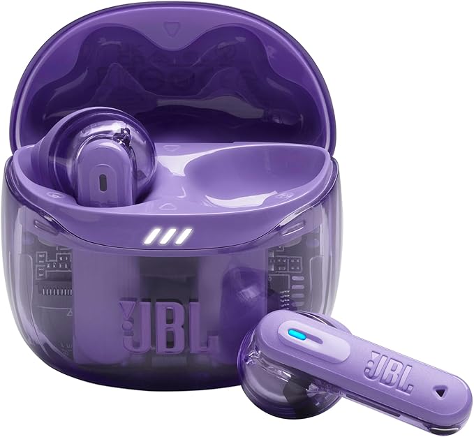 JBL Tune Flex Ghost 2 Wireless Bluetooth In-Ear Earphones with Noise Cancelling