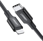 UGREEN USB-C TO LIGHTNING Fast Charging CABLE 2M Black