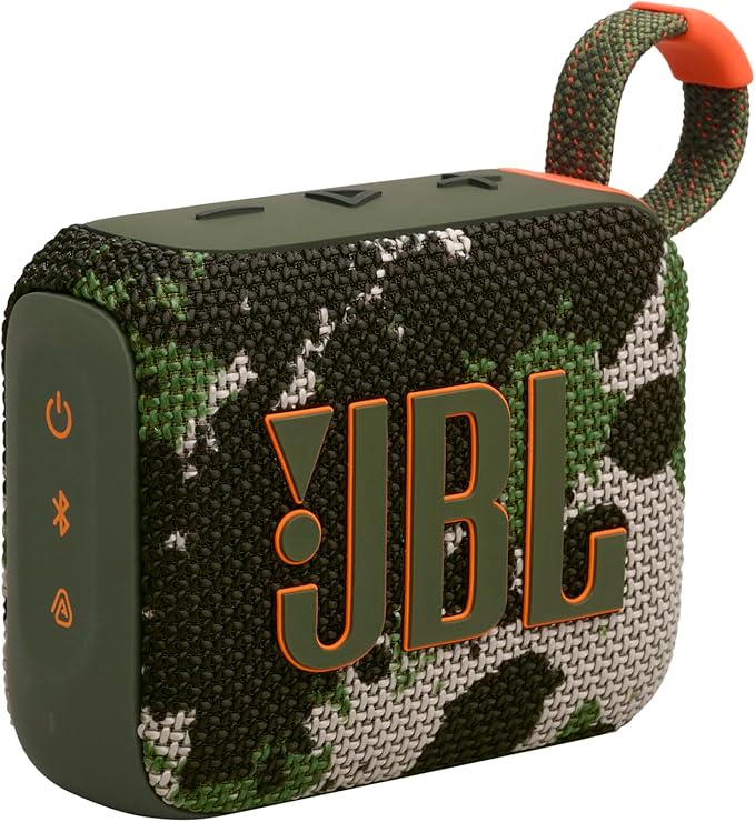 JBL GO 4 Portable Bluetooth Speaker with IP67 Waterproof Design