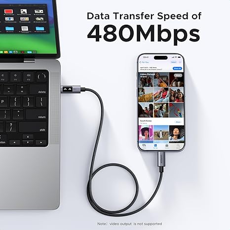 UGREEN Uno USB-C to USB-C PD Fast Charging Cable 5A Max 2m