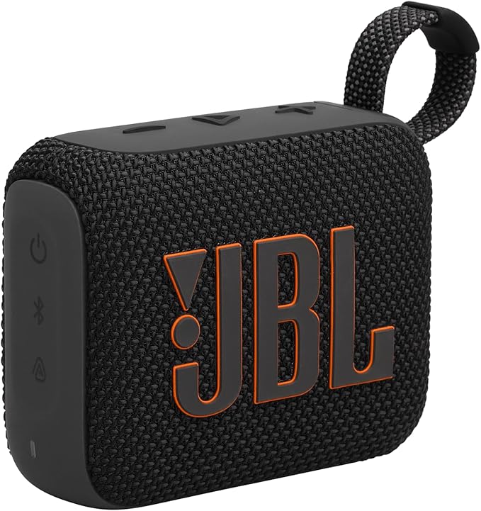 JBL GO 4 Portable Bluetooth Speaker with IP67 Waterproof Design