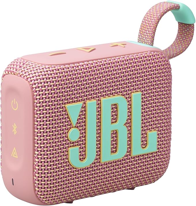 JBL GO 4 Portable Bluetooth Speaker with IP67 Waterproof Design