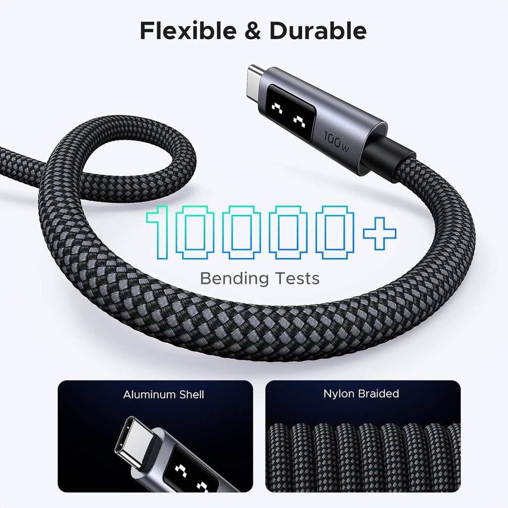 UGREEN Uno USB-C to USB-C PD Fast Charging Cable 5A Max 2m