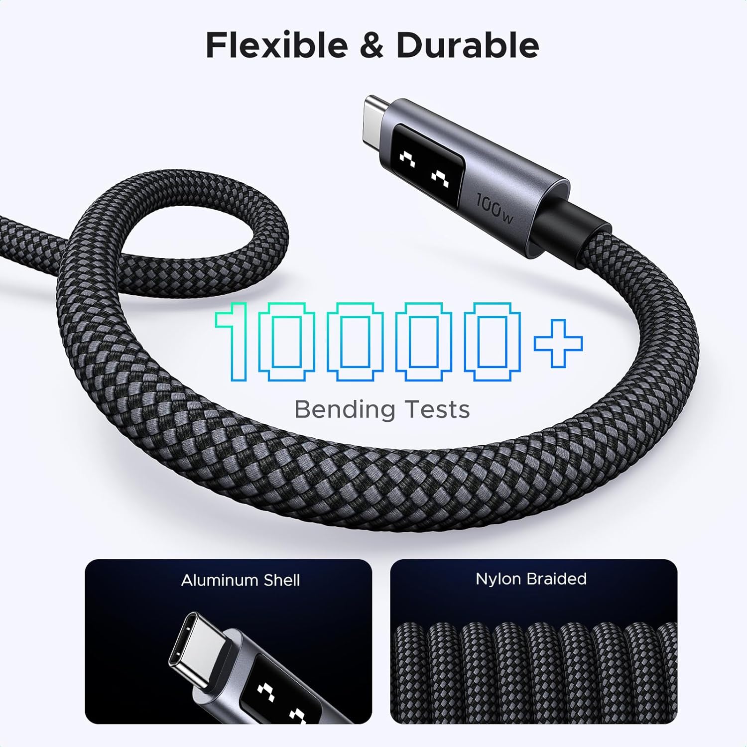 UGREEN Uno USB-C to USB-C PD Fast Charging Cable 5A Max 2m