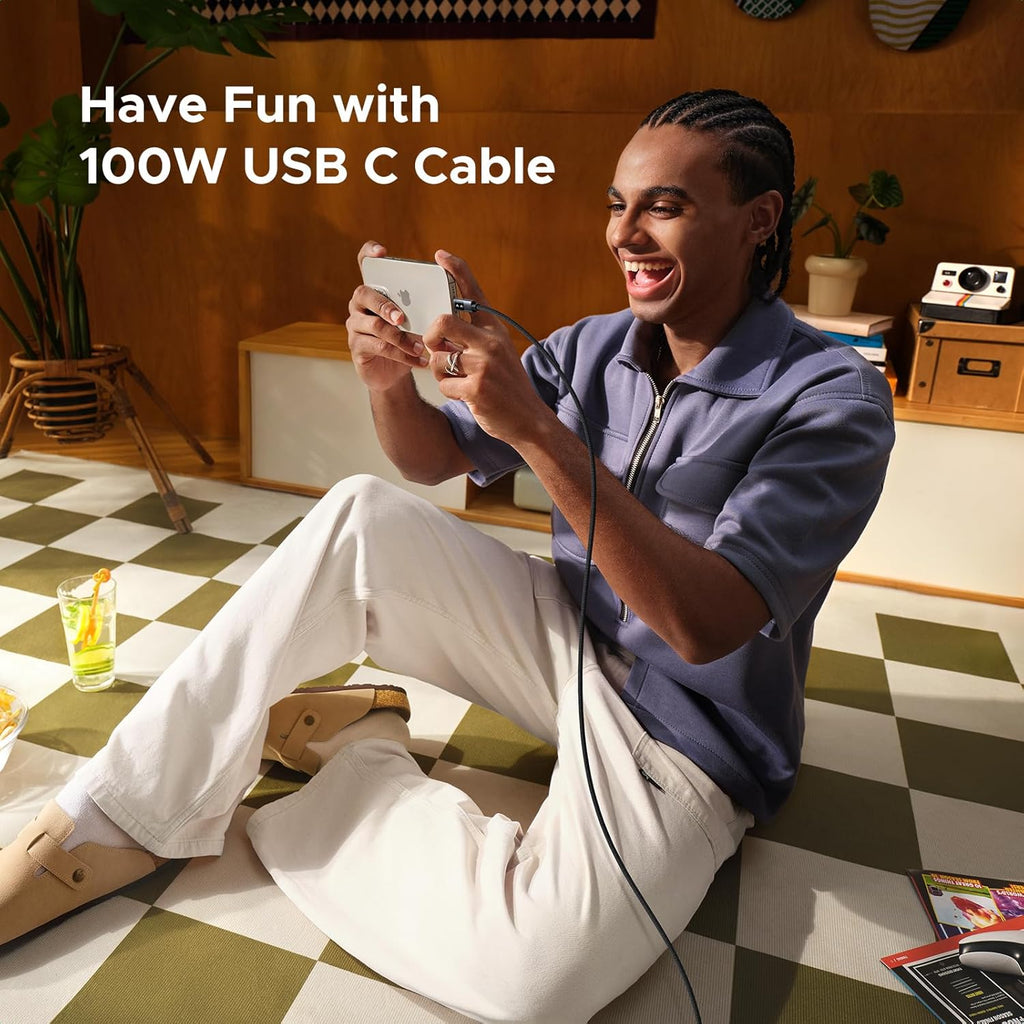 UGREEN Uno USB-C to USB-C PD Fast Charging Cable 5A Max 2m