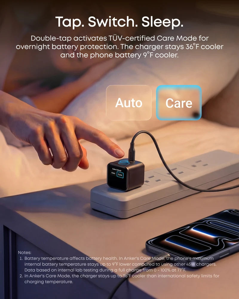 Anker Nano Charger (45W, Smart Display)