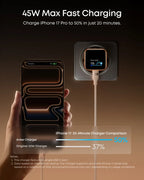 Anker Nano Charger (45W, Smart Display)