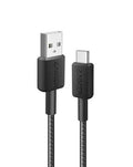 Anker 322 USB-A to USB-C Cable 3ft B2B, Black