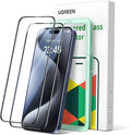 UGREEN HD Screen Protector with Frame for iPhone 15 Pro (2-Pack)