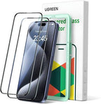 UGREEN HD Screen Protector with Frame for iPhone 15 Pro (2-Pack)