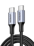 UGREEN USBC -to USB-C PD Fast Charging Braided Cable 100W Max 1m