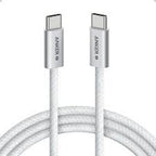 Anker USB-C to USB-C Cable 3ft, 240W, White