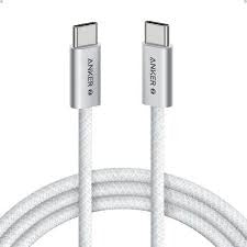 Anker USB-C to USB-C Cable 3ft, 240W, White