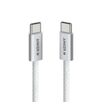 Anker USB-C to USB-C Cable 3ft, 240W, White