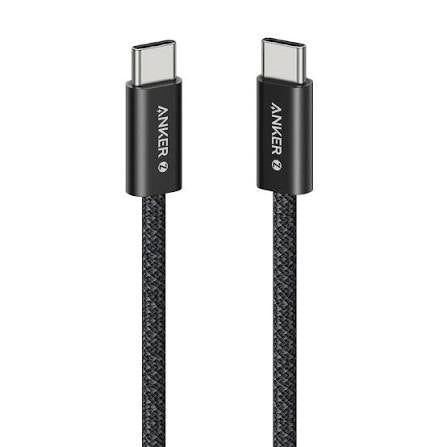 Anker USB-C to USB-C Cable 3ft, 240W, Black