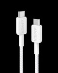 Anker 322 USB-C to USB-C Cable 3ft Braided B2B White
