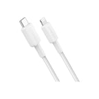 Anker 322 USB-C to Lightning Cable (3ft Braided)  - White