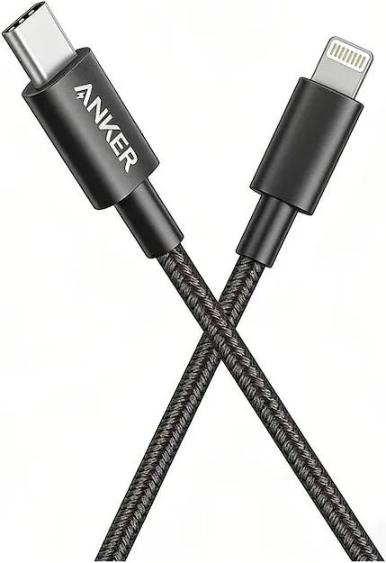 Anker 322 USB-C Lightning Cable 3ft Black Iteration 1