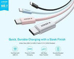 Anker Zolo USB-C to USB-C Cable 240W White