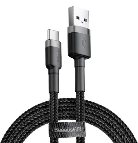 Anker Nylon USB-C to USB-A 2.0 Cable 6FT B2B - Black