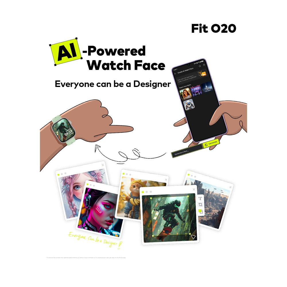 Itel Smart Watch ISW-O20B Black