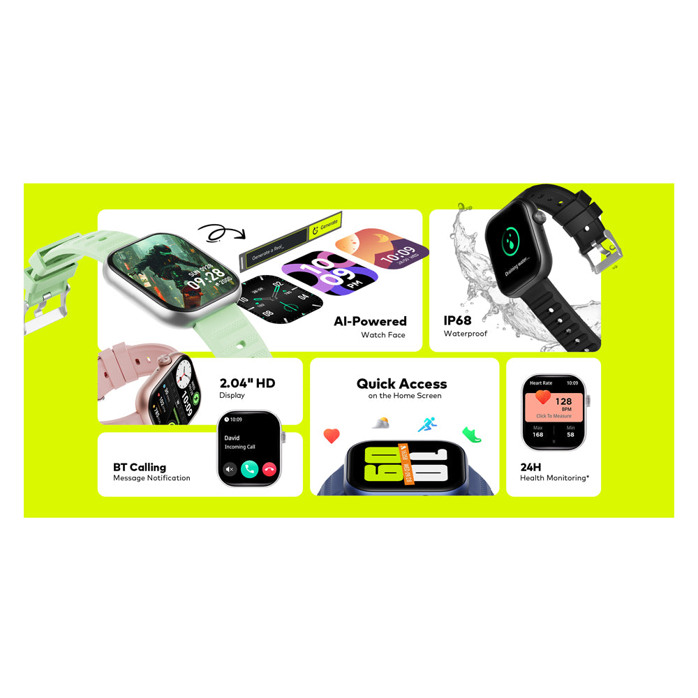 Itel Smart Watch ISW-O20B Black