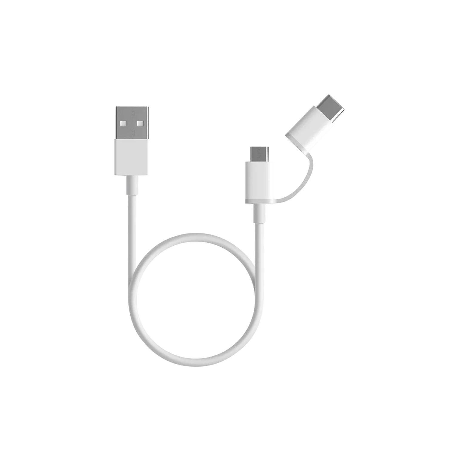 Mi 2-in-1 USB Cable (Micro USB to Type-C) 100cm