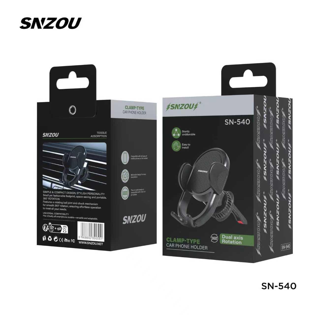 SNZOU Car Press Bracket (Air Outlet) SN-540