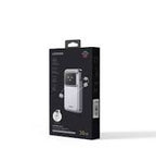 Ugreen Uno Power Bank USB-C and USB Ports with Built-in Cable 10000mAh 30WGray-