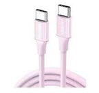 UGREEN USB-C to USB-C PD Fast Charging Cable 60W Max Pink 1m