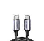 UGREEN USBC -to USB-C PD Fast Charging Cable 3A Max Gray Black 1m