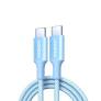 UGREEN USB-C to USB-C PD Fast Charging Braided Cable 100W Max 1m Blue