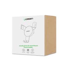 UGREEN Gravity Drive Air Vent Mount Phone Holder (Space gray)
