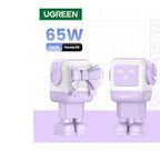 UGREEN Nexode RG 65W 3-Port GaN Fast Charger EU Purple