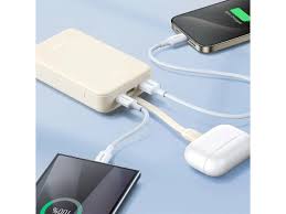 UGREEN PB521 Power Bank 20000mAh 30W with built-in cable C-C