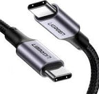 UGREEN USB-C TO USB-C 100W Braided Cable 2M White